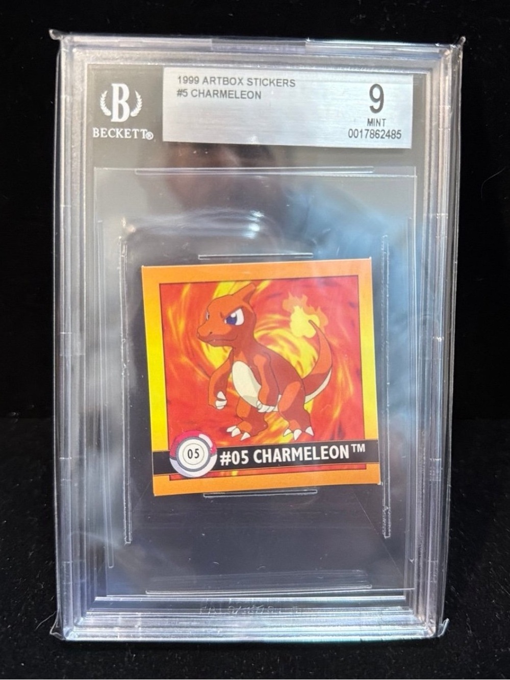 1 Pokemon Beckett Slab - Charmeleon